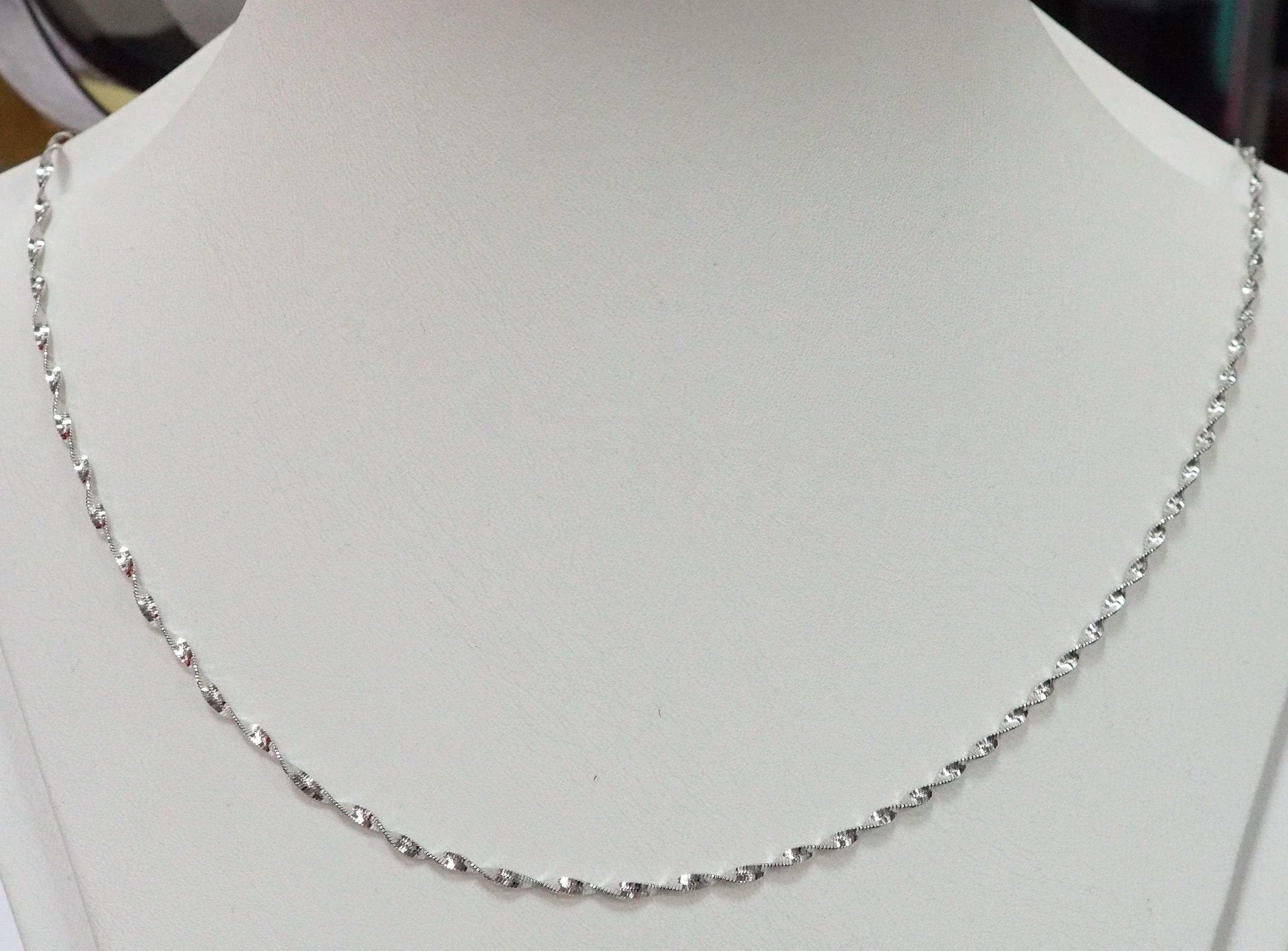 Серебряная цепь плетение "Фантазийное"